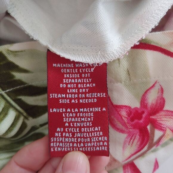 La Cabana Hawaiian Floral Sleeveless Midi Dress M NWT - Picture 7 of 9